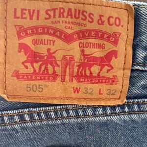 Levi's Classic Straight Blue Jeans